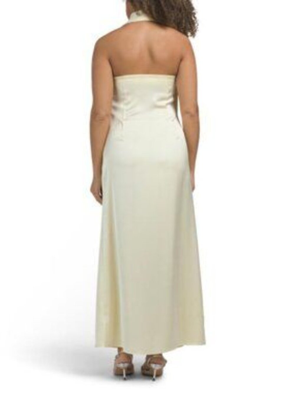 HOUSE OF HARLOW 1960 Strapless Maxi Dress With Neck Scarf - Picture 2 of 4